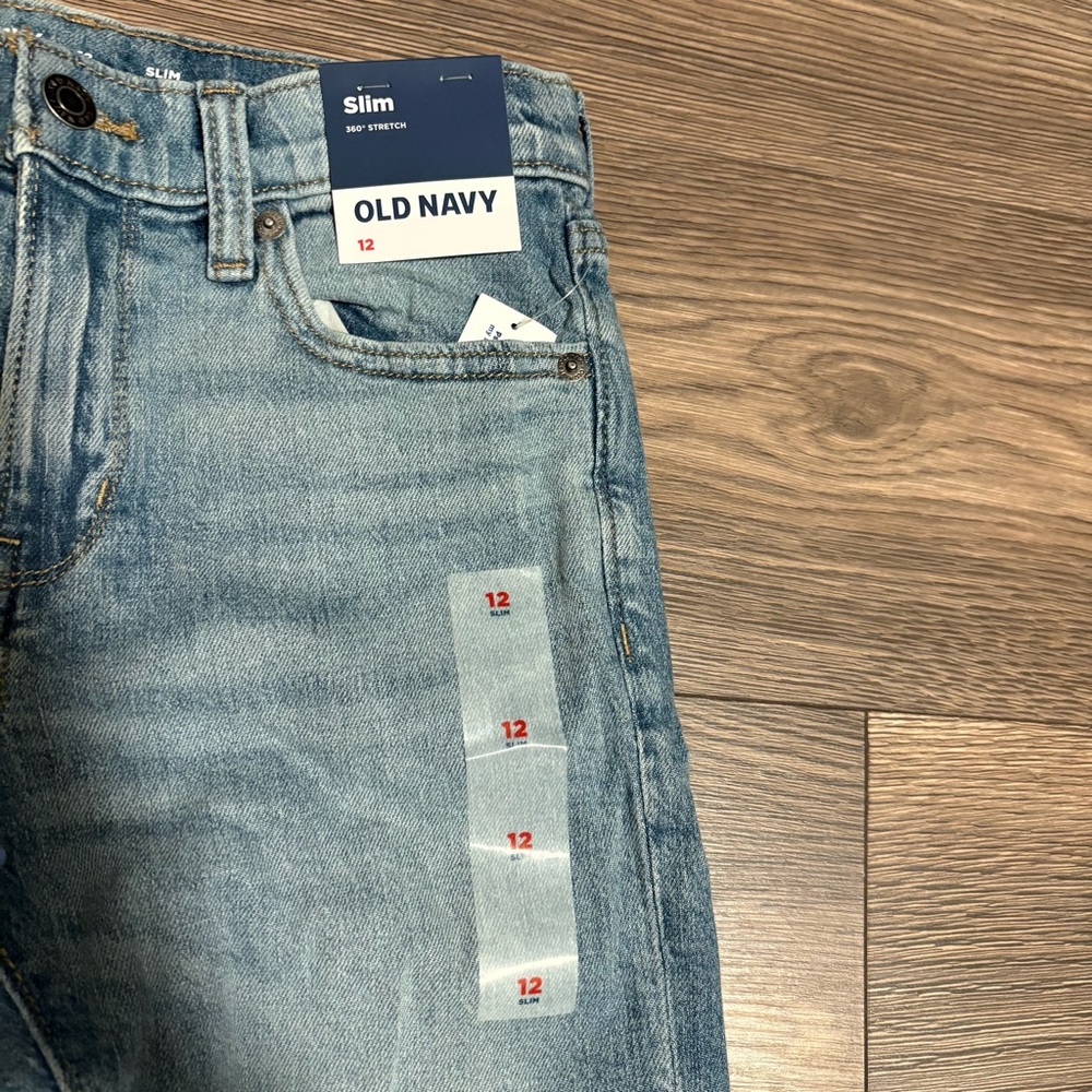 Old Navy boys Light Blue Slim Jeans